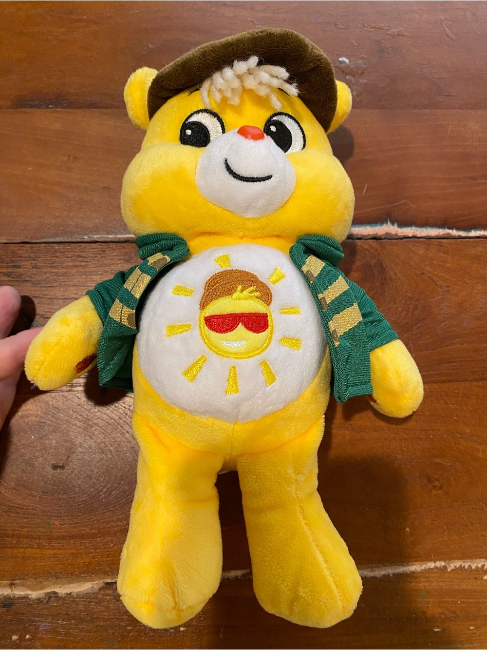 Care Bear sunshine as Scarecrow from Wicked